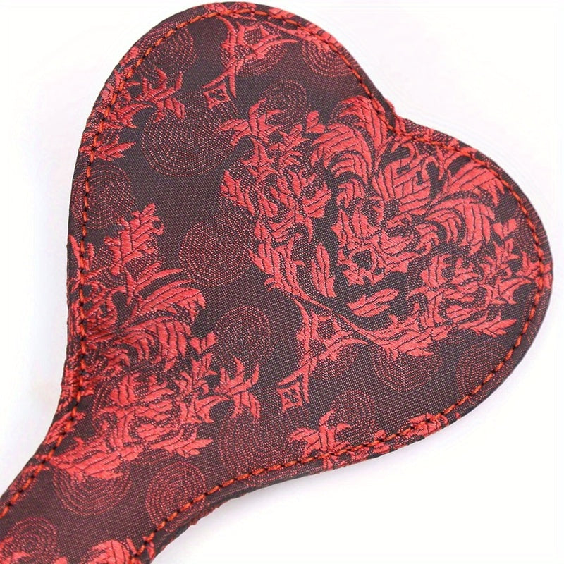 11.2inch Faux Leather & Lace Sex Paddles for Adult BDSM Bondage Spanking Set, Bondage Play, Kink Accessories, Stylish Bondage, Elegant Design, Handcrafted Paddles, Durable Material, Pleasure Tools, Bondage Tools, Bdsm Paddles