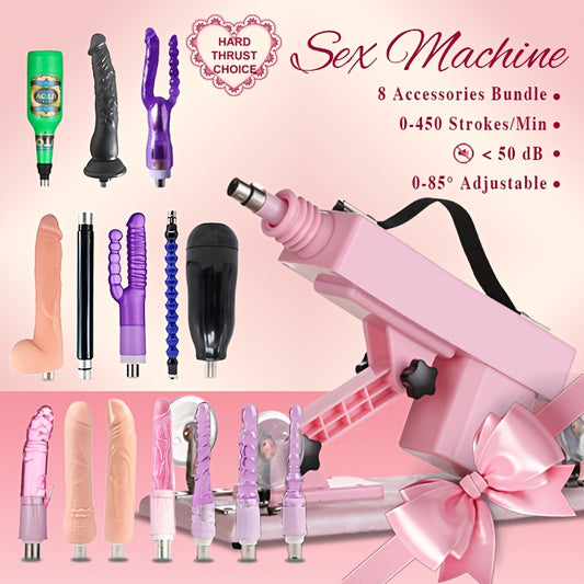 Love Machine Sex Machine With Attachments And Upgraded Handle