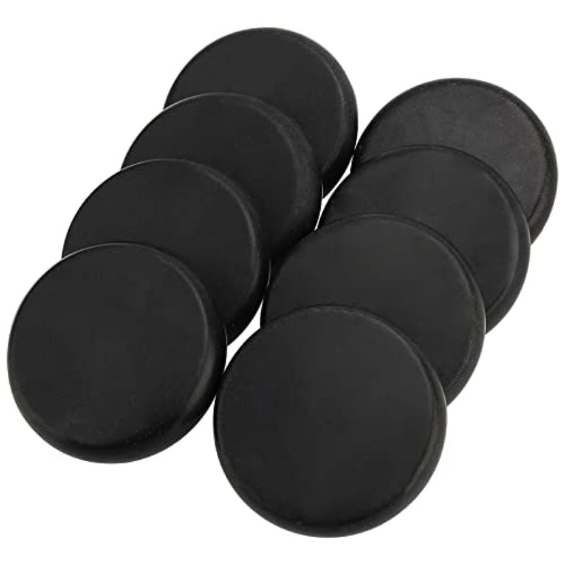 Natural Basalt Massage Stones 22 Pack For Home Spa Relaxation