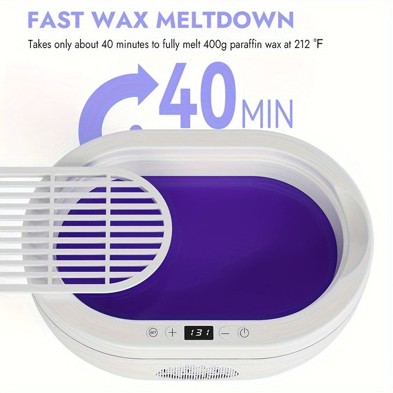 WAXKISS Paraffin Wax Machine for Hand and Foot Care Kit
