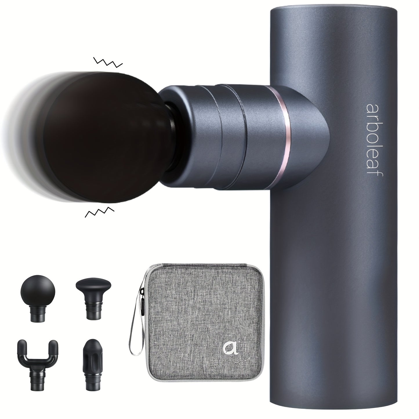 ARBOLEAF Premium Mini Massage Gun With Attachments Heating And Cooling