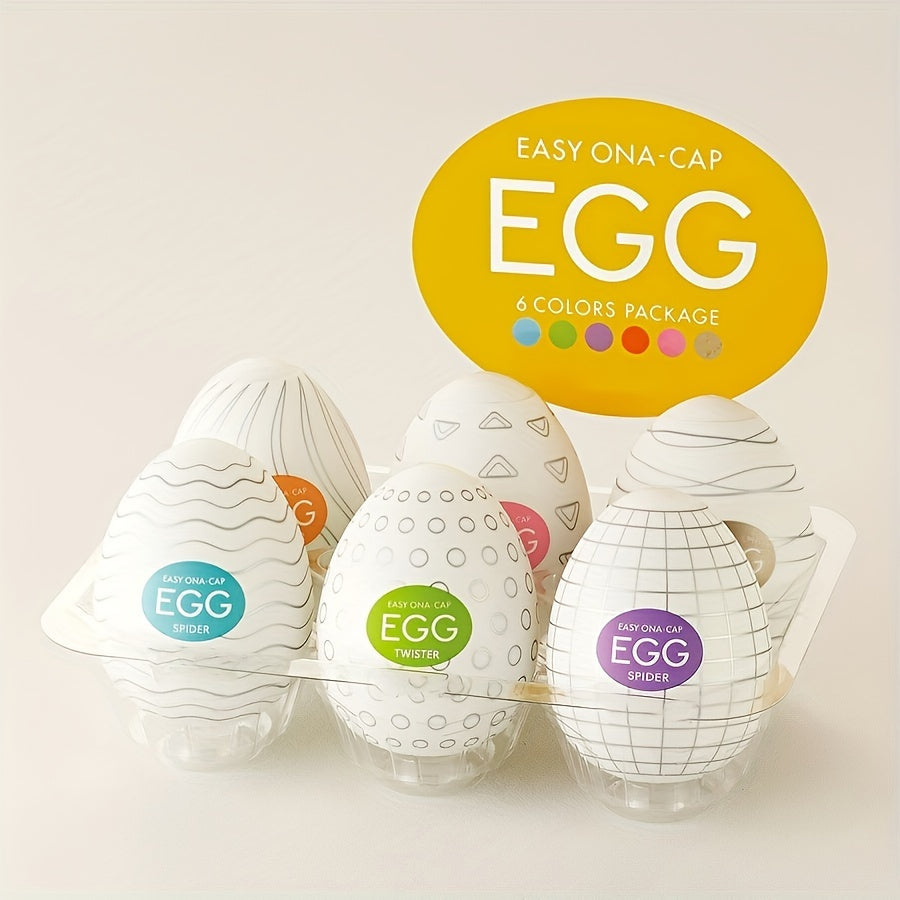 Mini Silicone Egg Masturbation Toys For Men Manual Massager
