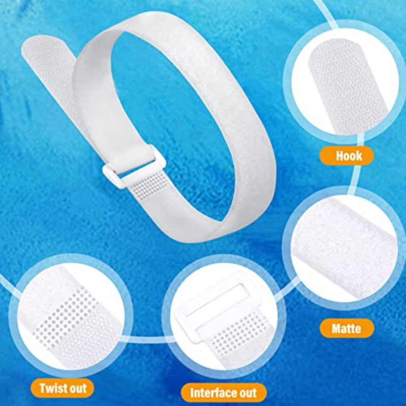 Kigeli Reusable Cable Straps and Ties Set, 20 Pcs, Cord Organizer