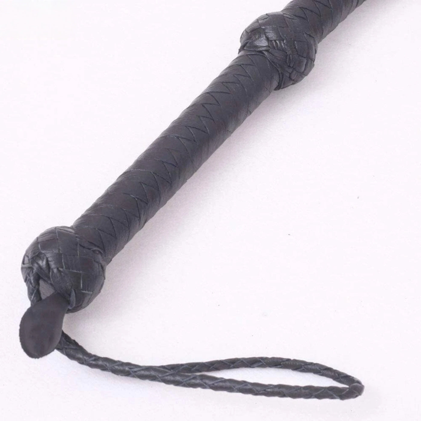 Cowhide Leather Bullwhip for Training and Practice