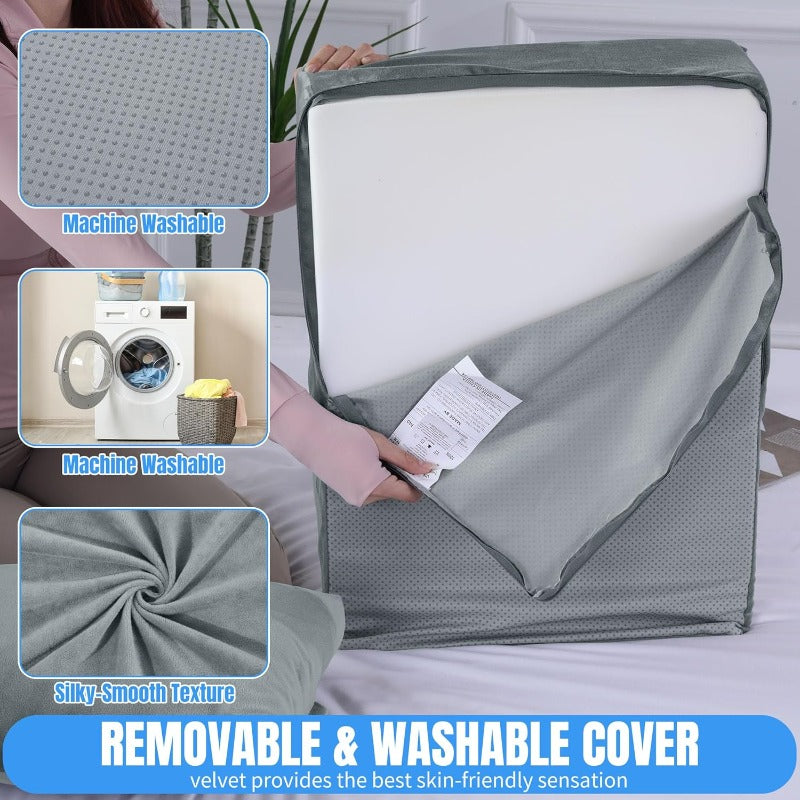 Ergonomic Support Pillow For Intimate Positions And Body Alignment