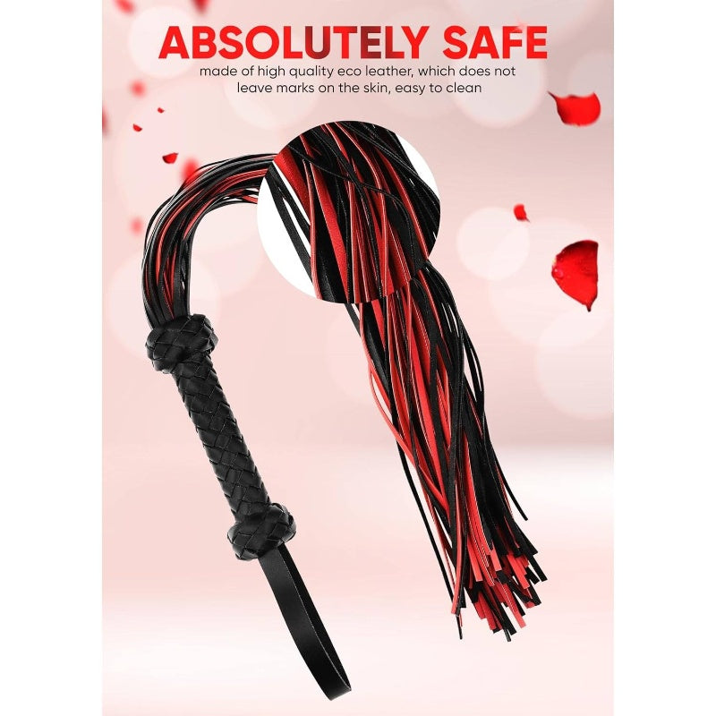 Flogger Paddle Faux Leather Spanking Toy For Adults And Couples