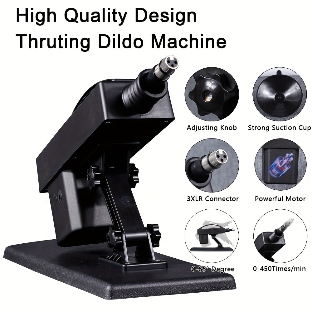 Automatic Sex Machine With Realistic Dildo And 8 Accessories