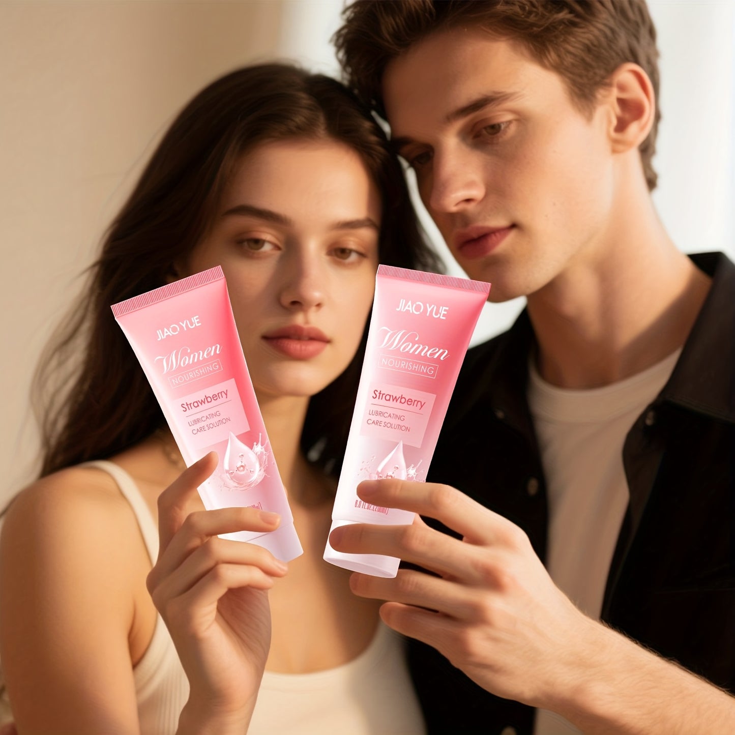 JIAOYUE Water Based Lubricant Hypoallergenic Fragrance Free For Couples