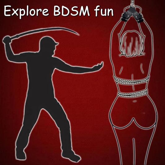 Adjustable Bondage Cuffs for Couples Kink Play BDSM Fetish Gear