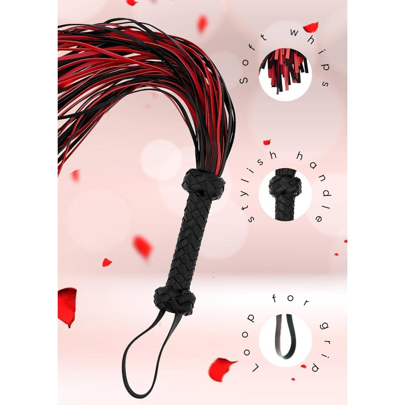 Flogger Paddle Faux Leather Spanking Toy For Adults And Couples