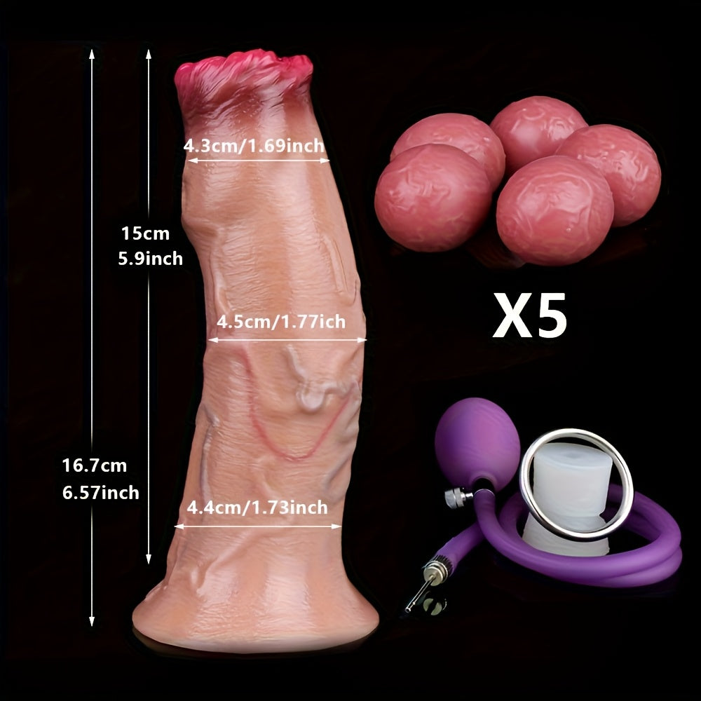 Realistic Ovipositor Dildo Crafted From Liquid Silicone