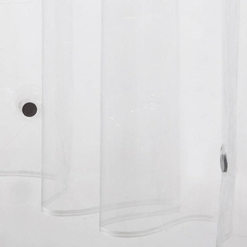 Pack Of 2 PEVA 4G Shower Curtain Liners Machine Washable