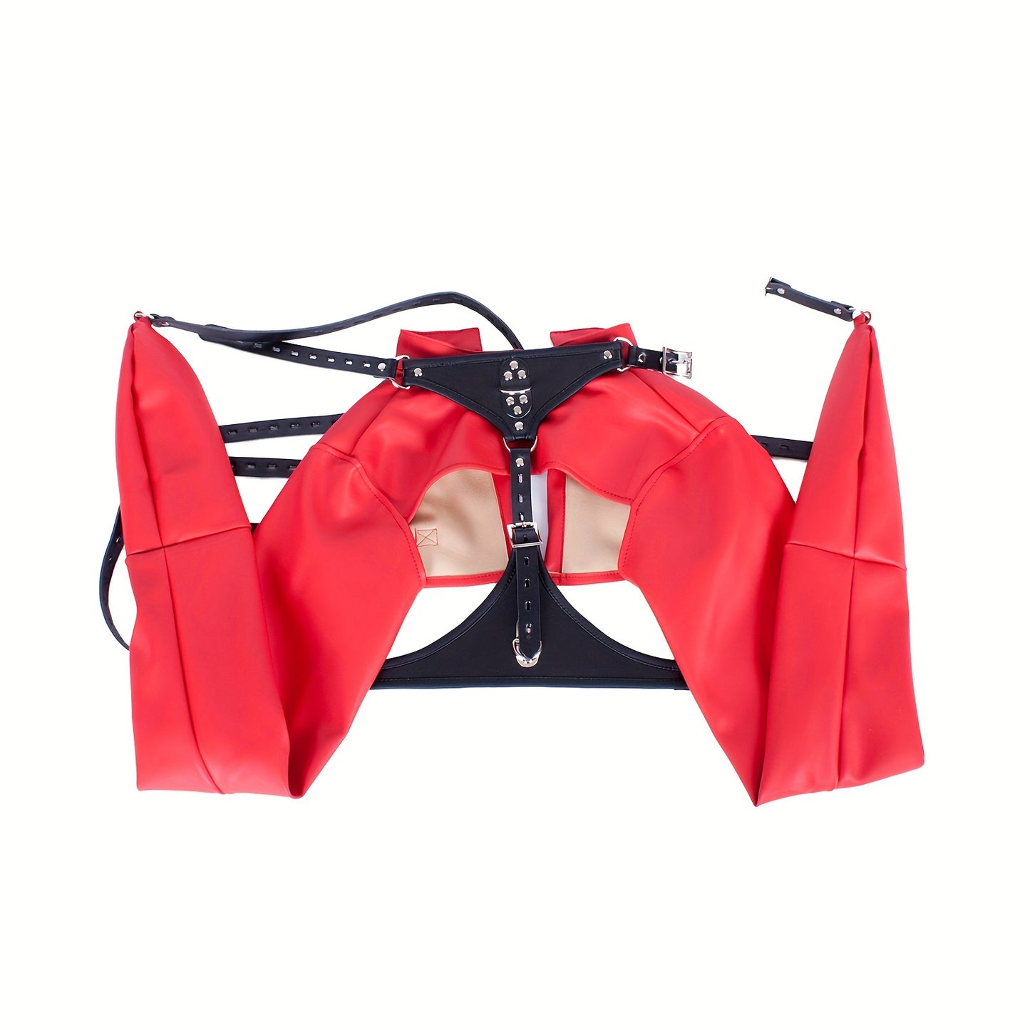 Lactation Straitjacket BDSM Role Play Costume Bra Fetish