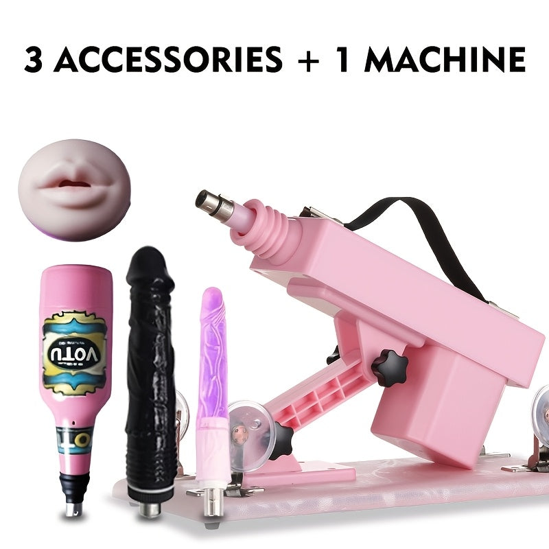 Love Machine Sex Machine With Attachments And Upgraded Handle