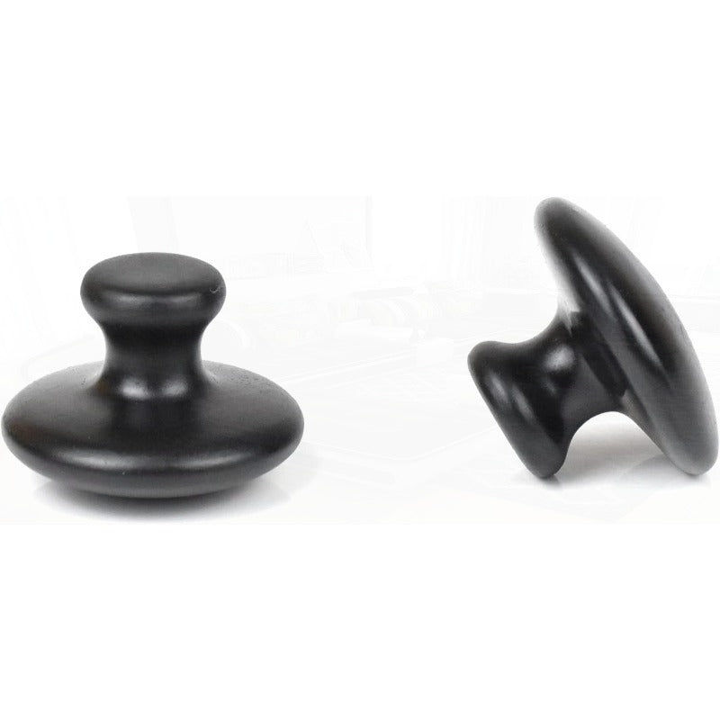 Mushroom Shaped Massage Stones Natural Bian Stone For Spa Therapy