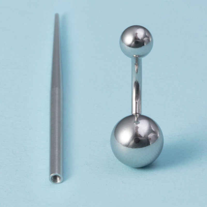 Painless Stainless Steel Piercing Set For Beginners Navel Tongue Lip