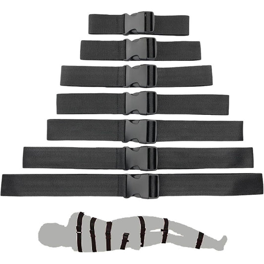 7pcs Set Straps, Strong Nylon Rope Couples, SM Flirt Women Men Extreme Love, Restraints Bundle Bedroom, Widen to 1.5 inches Better Comfort, Bedroom Restraints Set, Adjustable Straps, Secure Fastening, Highquality Material, St