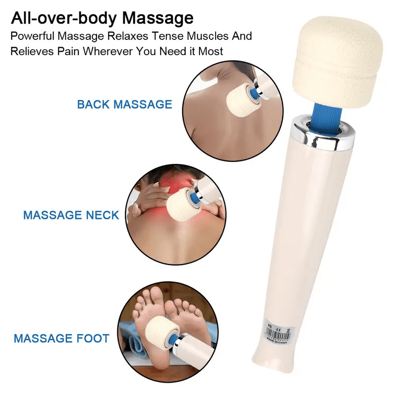 Powerful Wand Massager G Spot Vibrator With 2 Speed Control