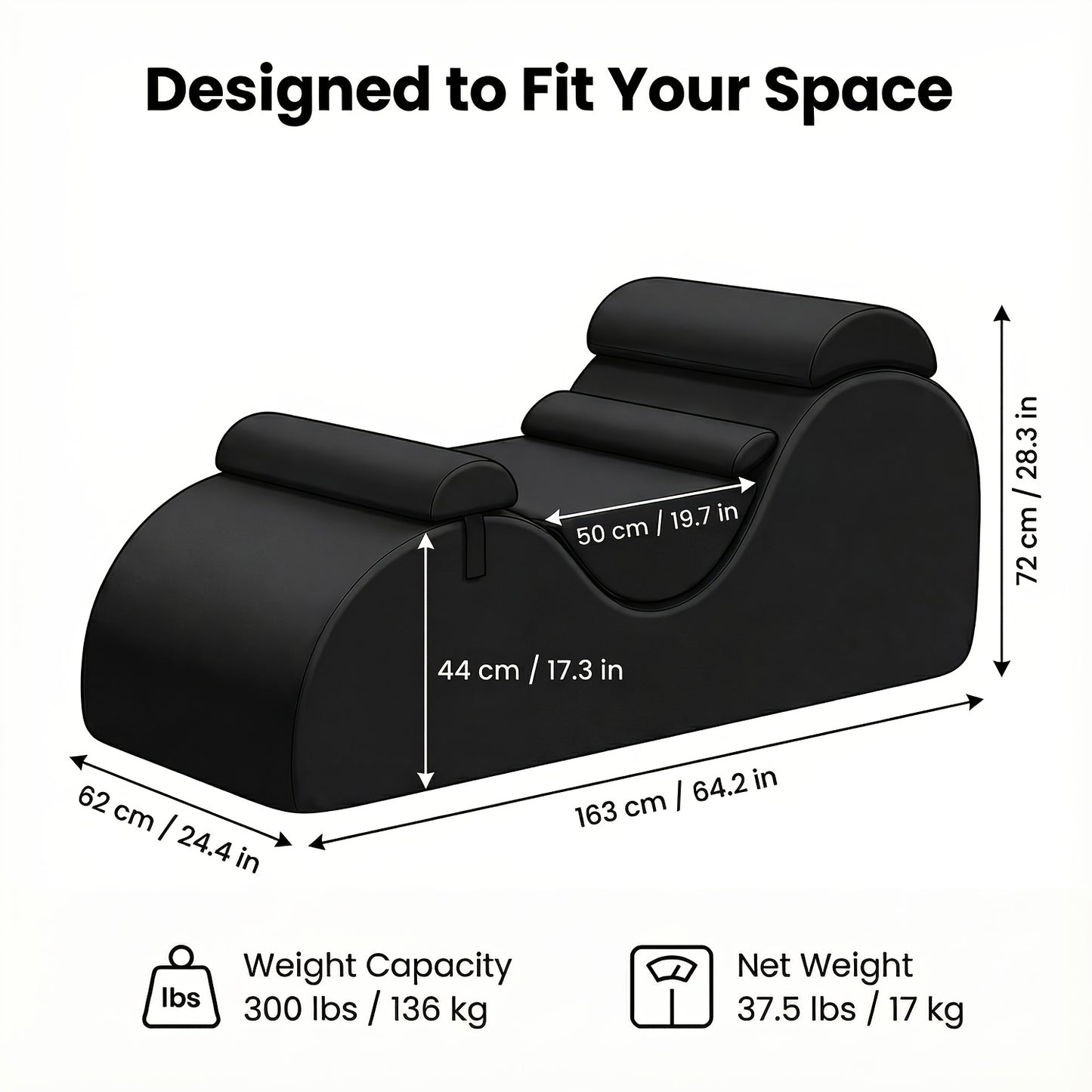 VUYUYU Yoga Chair For Relaxed Elevation And Couples Intimacy