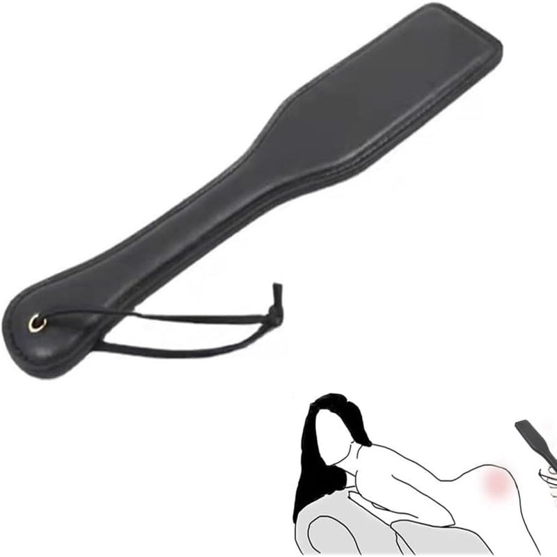 Pfylinqo Spanking Paddle With PU Leather Spike For BDSM Play