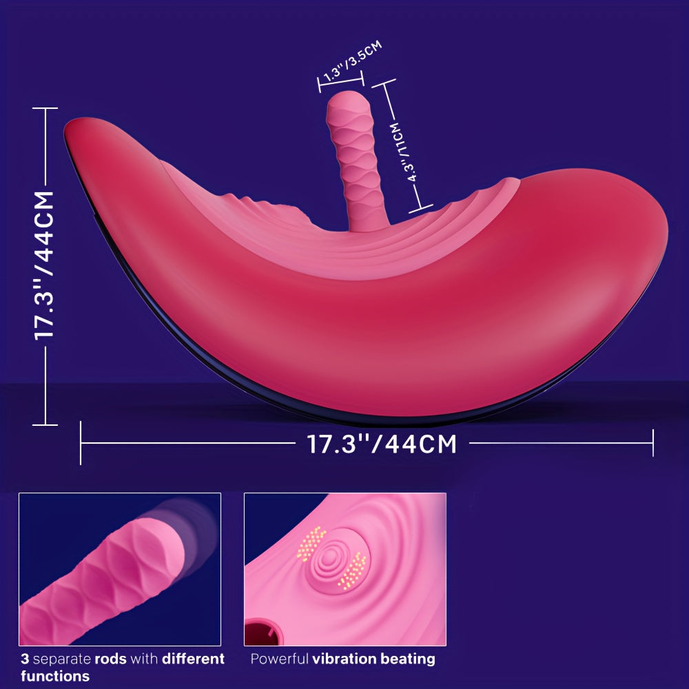 GOYHA 4 In 1 Sex Saddle Dildo Machine With Heating