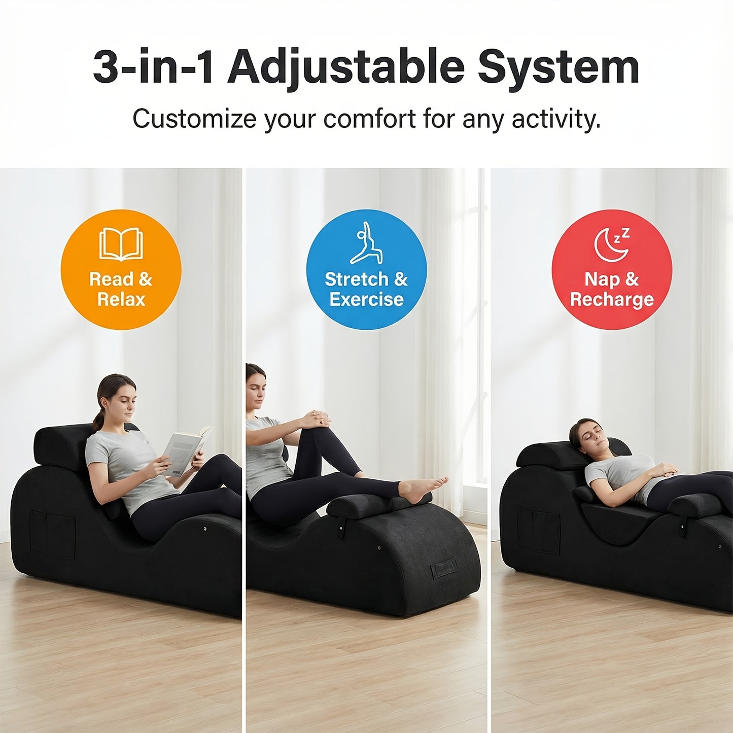 VUYUYU Yoga Chair For Relaxed Elevation And Couples Intimacy