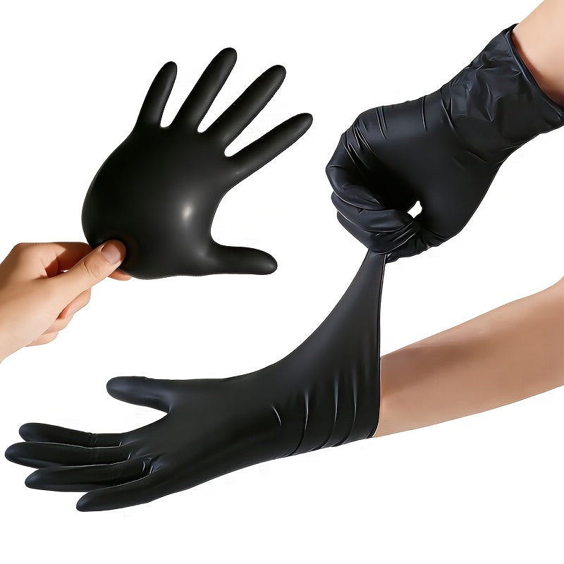 GTT Nitrile Work Gloves Disposable Thickened For Multi Scenario Use