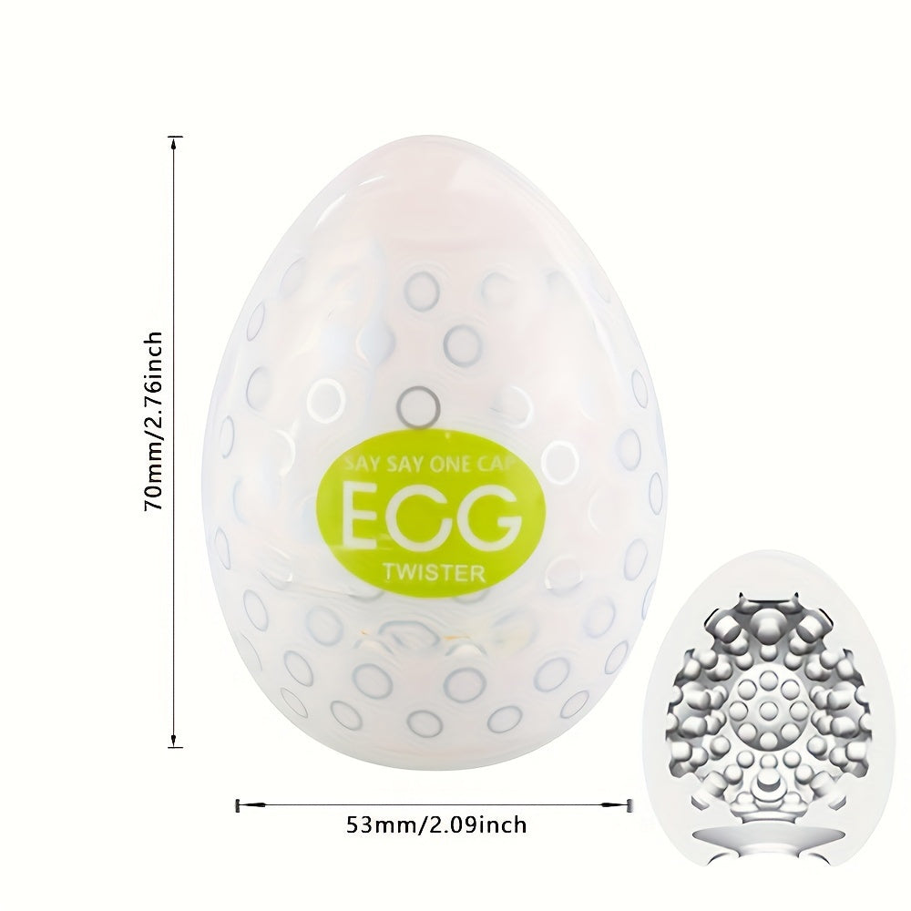 Mini Silicone Egg Masturbation Toys For Men Manual Massager
