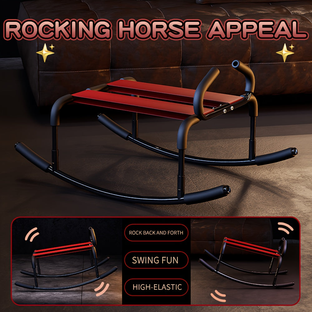 Sexual Restraint Chair, Swinging Sexual Chair, Sexual Furniture Stool, Height Lifting Chair, Lost Weight Bounce Stool, Sexual Novelty Toy, Couple, Red