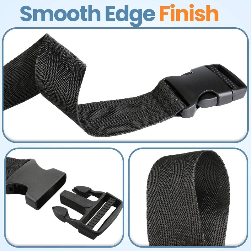 7pcs Set Straps, Strong Nylon Rope Couples, SM Flirt Women Men Extreme Love, Restraints Bundle Bedroom, Widen to 1.5 inches Better Comfort, Bedroom Restraints Set, Adjustable Straps, Secure Fastening, Highquality Material, St