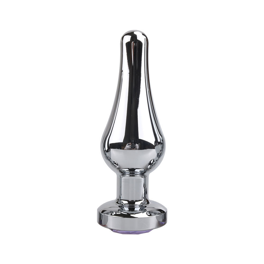 Stainless Steel Anal Plug Heavy Duty Metal Construction Ergonomic Design