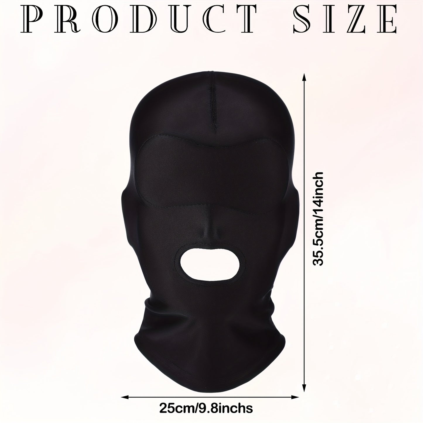 SILIPULL Realistic Dildo Gag And Hood Mask 4 Piece Set