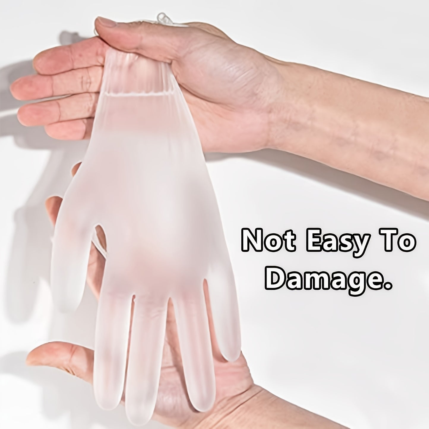 Disposable Vinyl Gloves Latex Free Powder Free Ambidextrous 200 Count