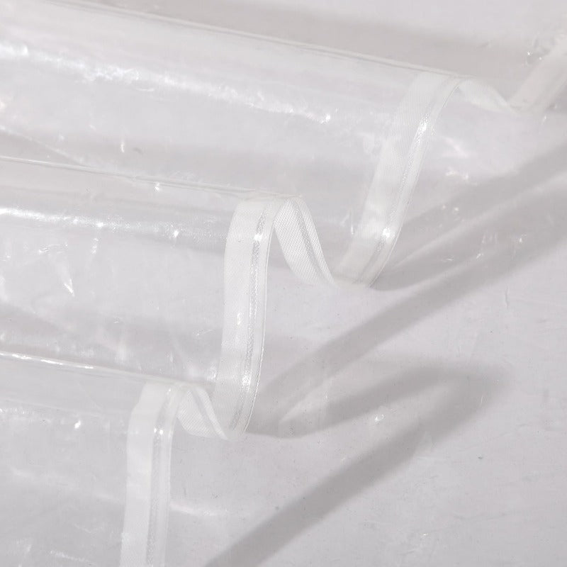 Pack Of 2 PEVA 4G Shower Curtain Liners Machine Washable