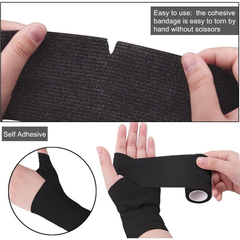 Self Adhesive Bandages Roll Pack for Sprains and Wound Care