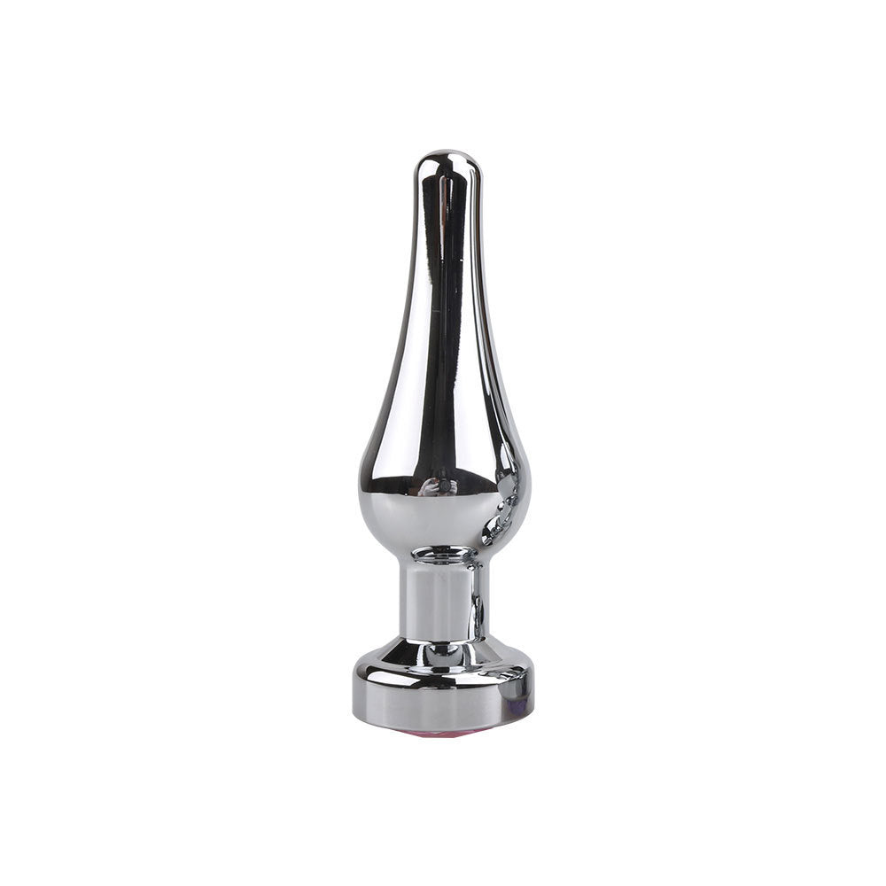 Stainless Steel Anal Plug Heavy Duty Metal Construction Ergonomic Design