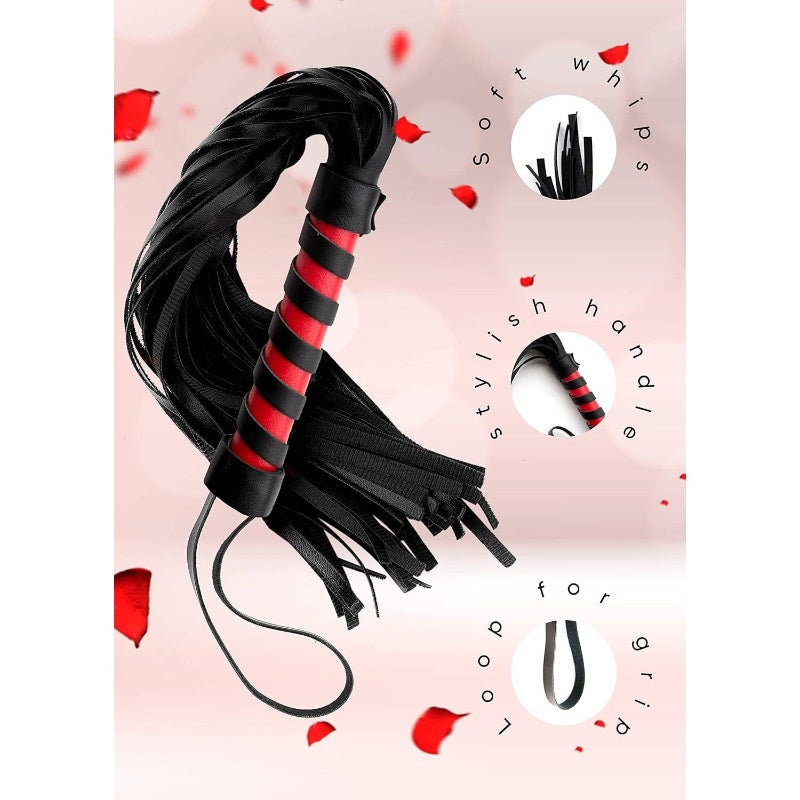 Flogger Paddle Faux Leather Spanking Toy For Adults And Couples
