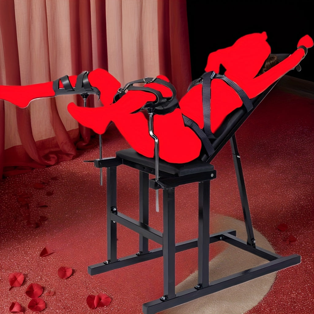 BDSM Sex Chair, Sex Bench, Adjustable Bondage Chair, Sex Furniture For Men & Women, Couples