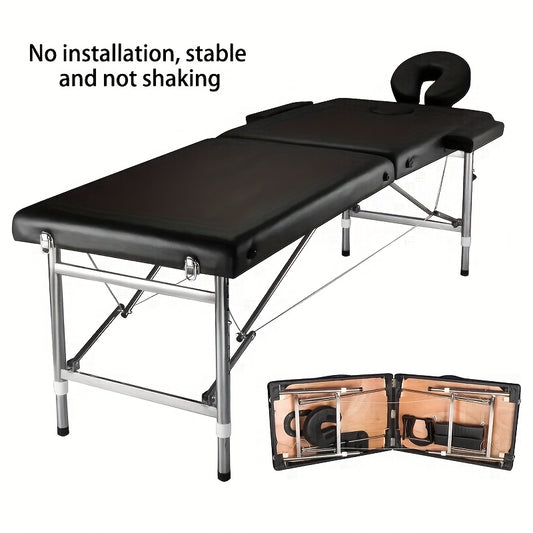 Professional Portable Folding Massage Bed With Cushion And Carrying Bag