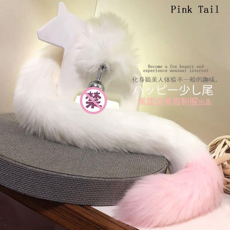 Furry Anal Plugs Set For Women And Men With Tailpiece