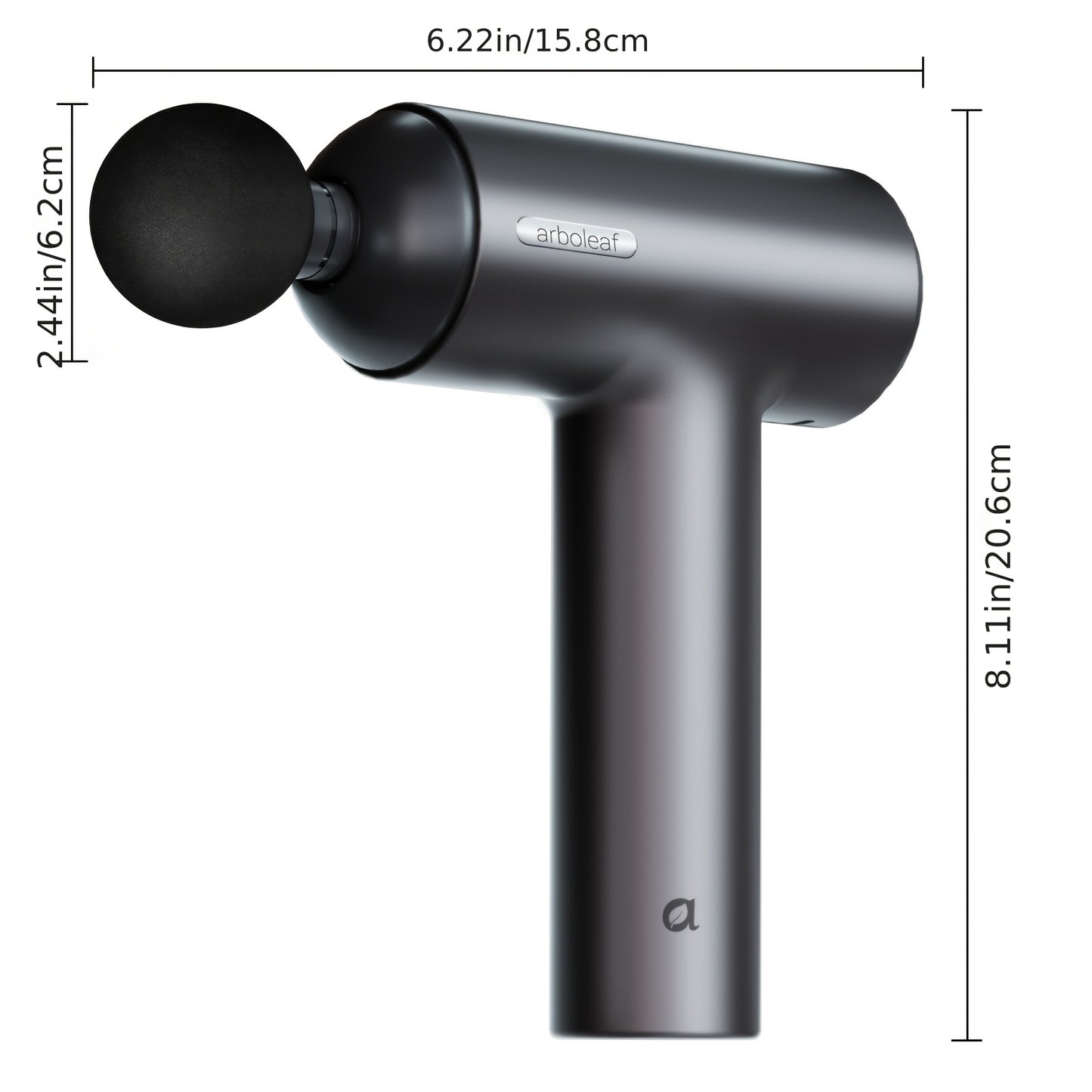 ARBOLEAF Deep Tissue Massage Gun With 7 Interchangeable Heads