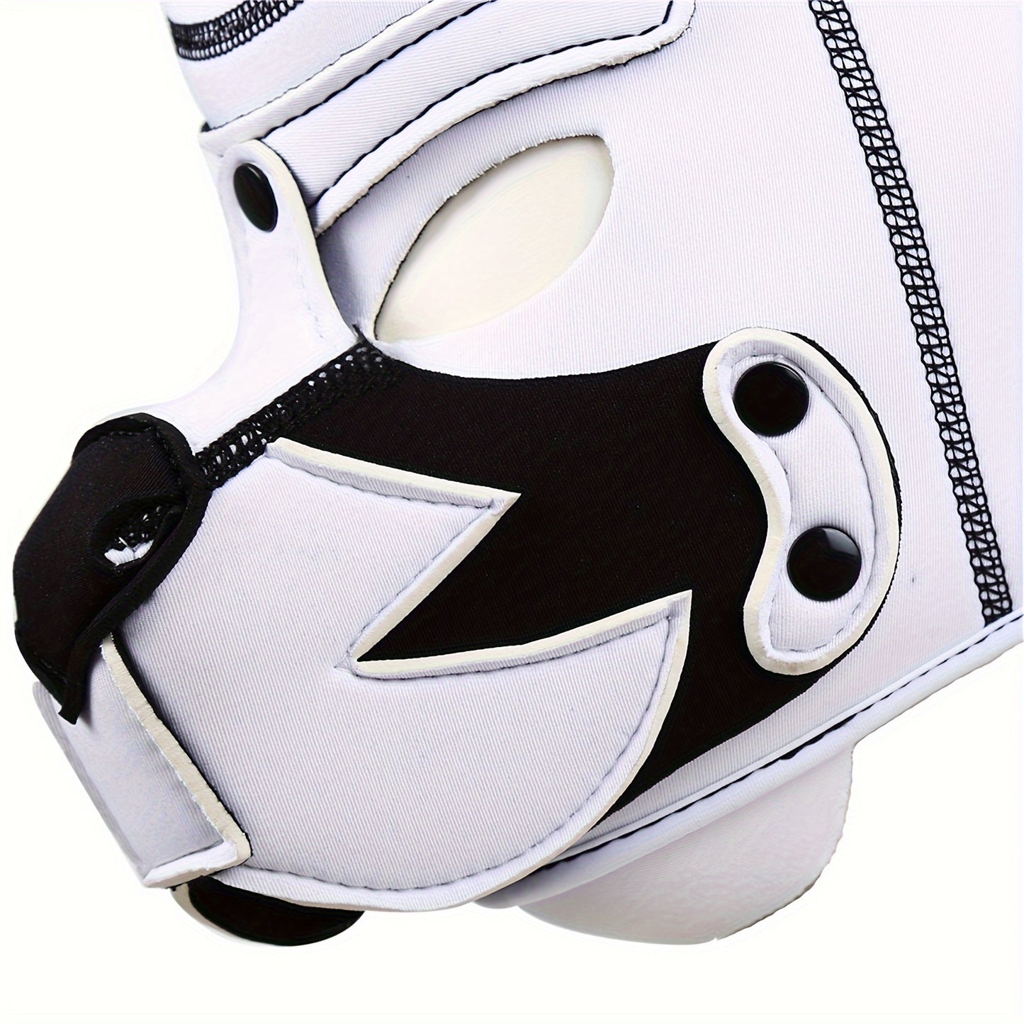 Dog Hood Mask BDSM Cosplay Restraints With Detachable Mouth