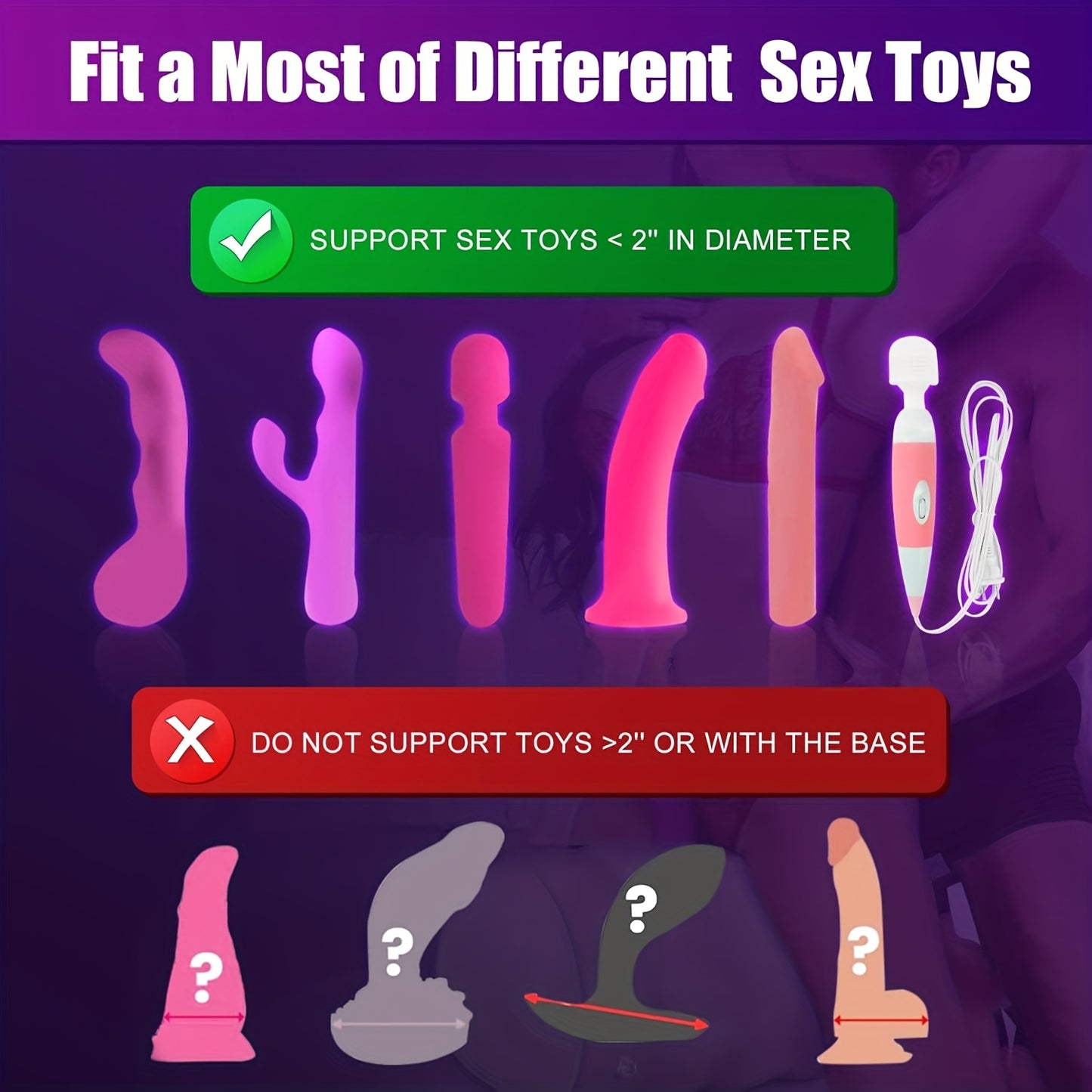 Inflatable Sex Chair For BDSM Positions With Toy Mount