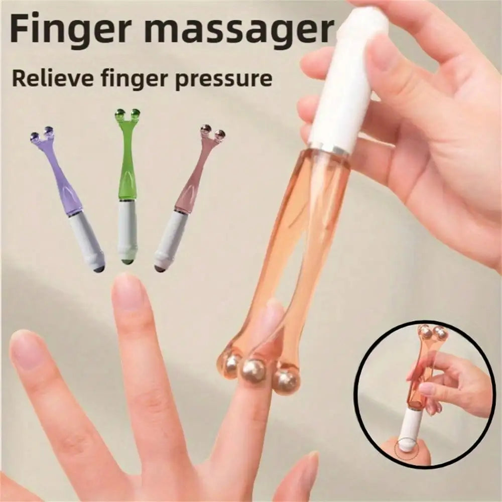 1pc Magnetic Finger Massage Roller, Magnetic Bead Finger Press Relaxation Tool, Suitable For Relaxing Finger Muscles, Finger Pre