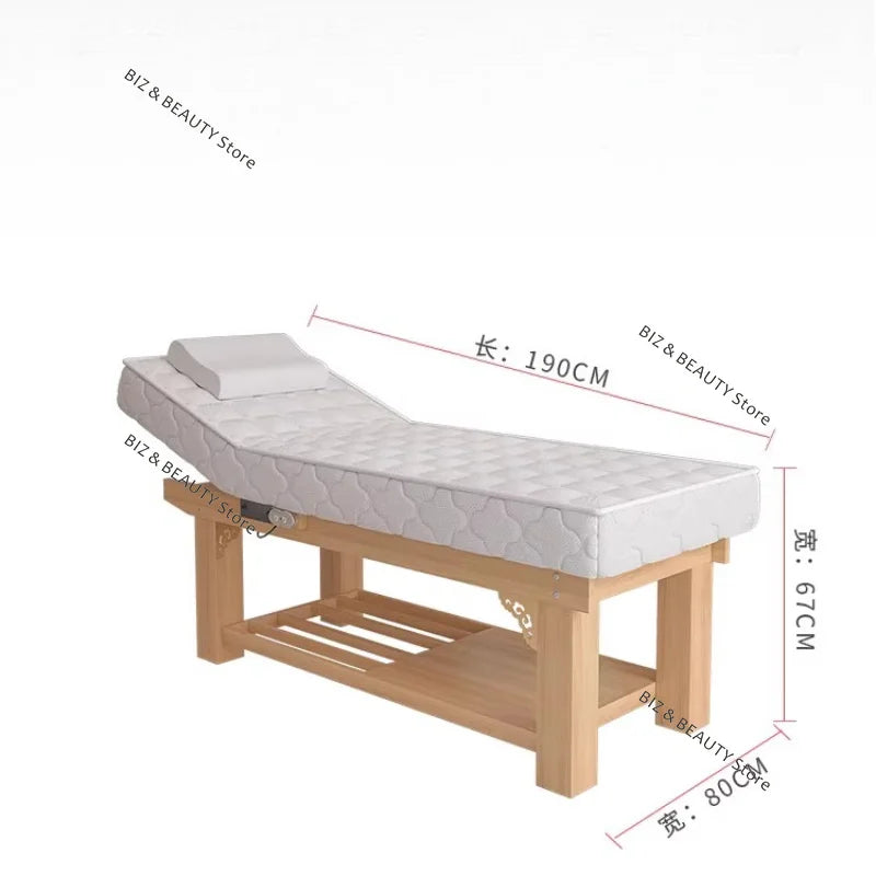 Physiotherapy Spa Massage Tables Tattoo Pedicure Comfort Nail Massage Tables Face PU Leather Furniture Table De Massage MHAMC