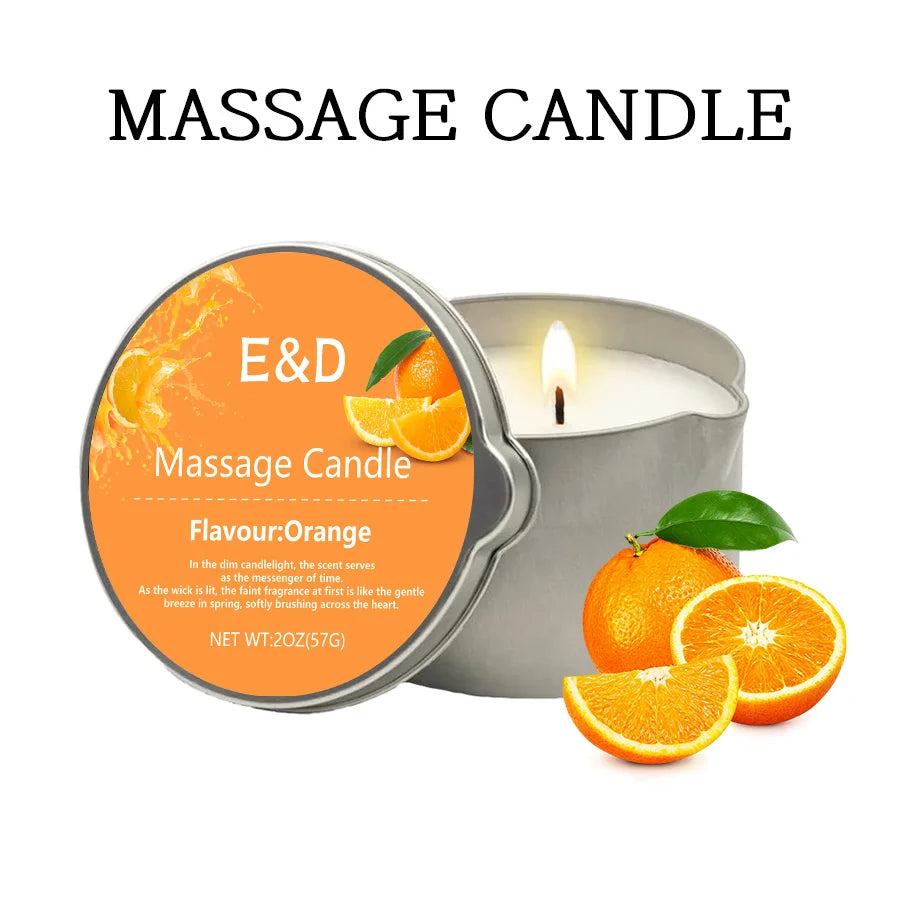 1pc Rose scented Home Body Oil aromatherapy Candle,Massage Oil Candle /2oz Massage Oil Candle forPure Relaxation and Home SPA
