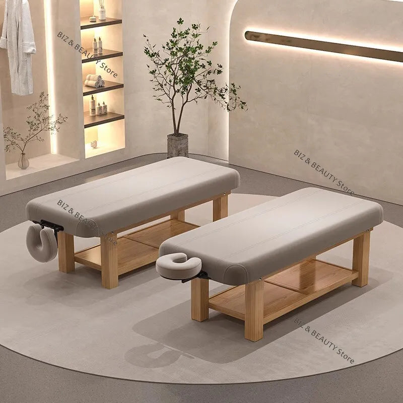 Physiotherapy Spa Massage Tables Tattoo Pedicure Comfort Nail Massage Tables Face PU Leather Furniture Table De Massage MHAMC