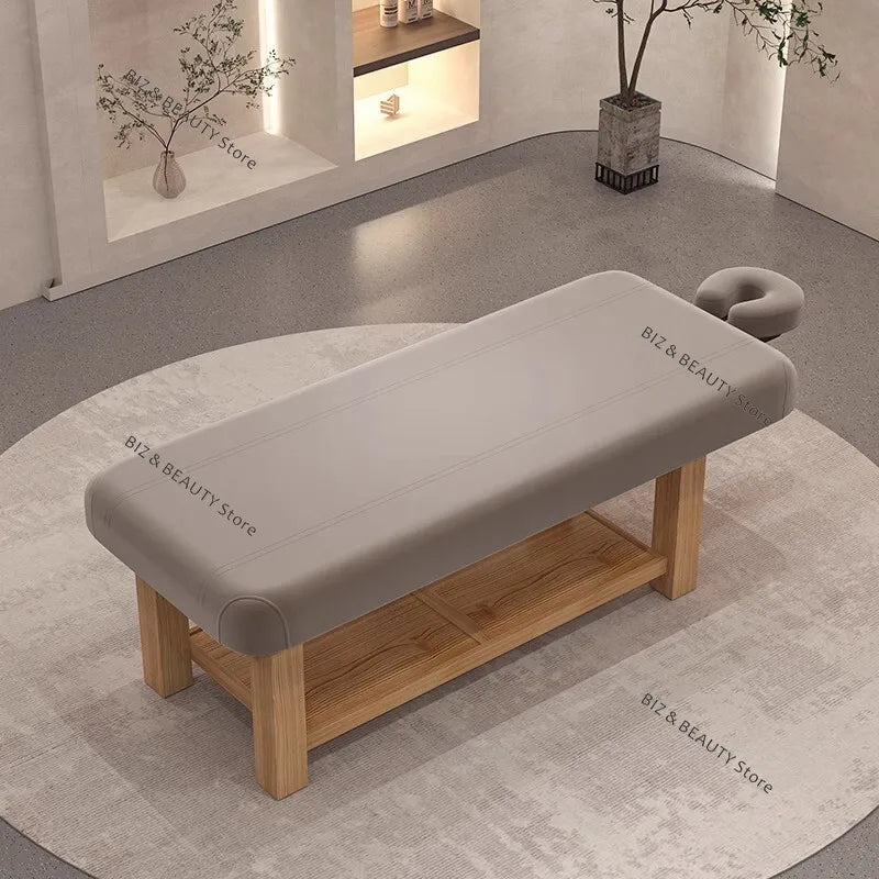 Physiotherapy Spa Massage Tables Tattoo Pedicure Comfort Nail Massage Tables Face PU Leather Furniture Table De Massage MHAMC