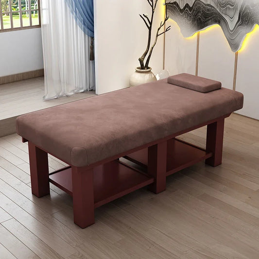 Nordic Ear Picking and Moxibustion Massage Tables Beauty Salon Designer Massage Tables Solid Wood Furniture Cama De Masaje HBMT