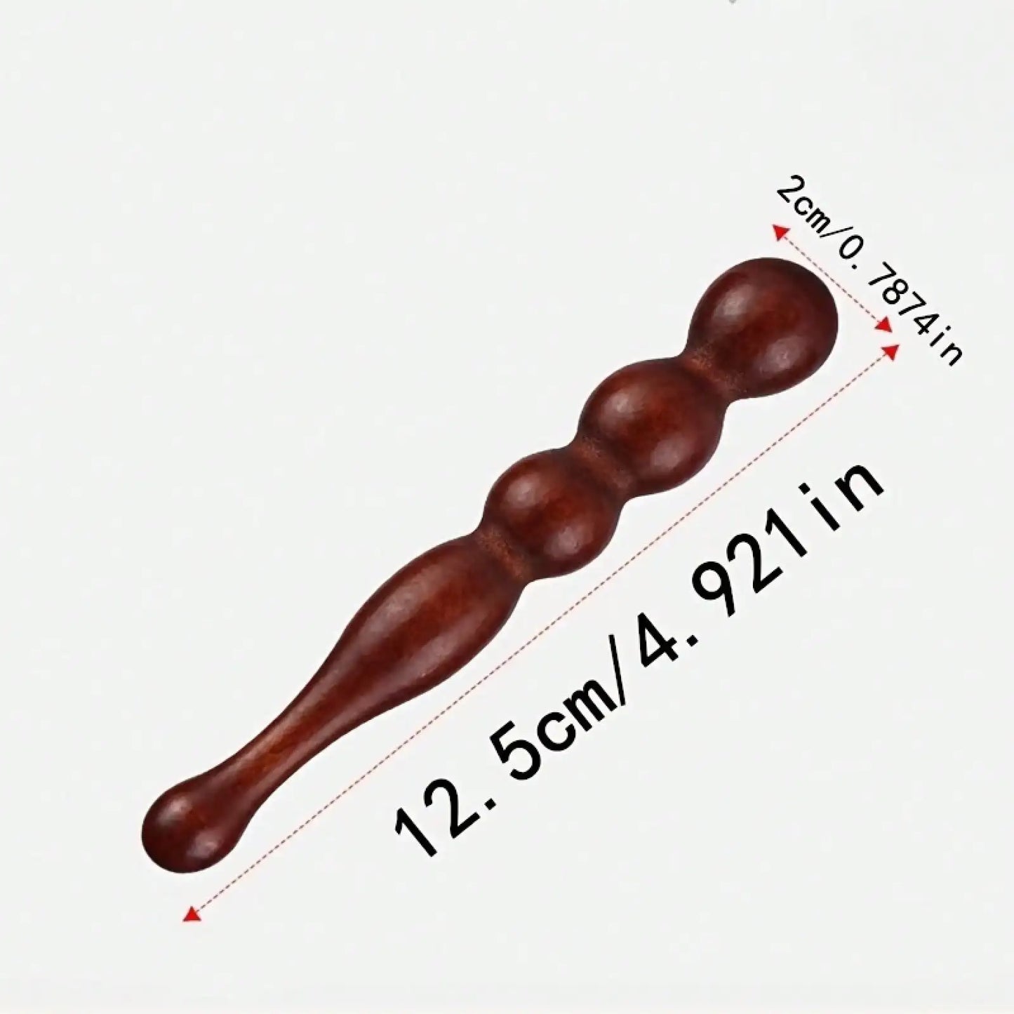 1 Piece Natural Solid Wood Massage Stick - Multi-Purpose Manual Wooden Acupressure Stick And Foot Sap Tool, With A Smooth Surface, Compact And Lightweight, Used For Foot, Back, Hand, Face, And Whole Body Muscle Relaxation, Id